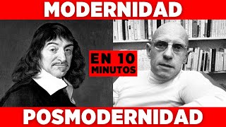 MODERNIDAD y POSMODERNIDAD Características en 10 Minutos [upl. by Rahman945]