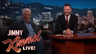 Morgan Freeman Narrates Pedestrians On Hollywood Boulevard [upl. by Tjader]