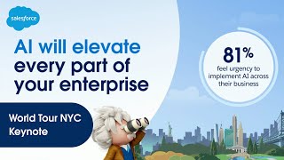 Welcome to the AI Enterprise  World Tour NYC Keynote  Salesforce [upl. by Aicella52]