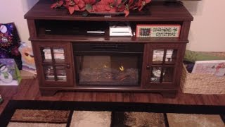 Master Flame Harris Electric Fire Place [upl. by Alderson]