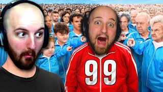 Tectone Reacts to MrBeast Ages 1  100 Decide Who Wins 250000 [upl. by Angelis]