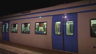 Sweden Knivsta train station  night [upl. by Ameline]