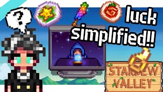 Everything You Need To Know About Luck In Stardew Valley [upl. by Aracaj503]