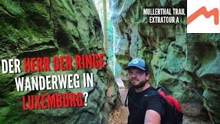 Mullerthal Trail Extra Tour A in Luxemburg  4K🎥 [upl. by Glenine390]