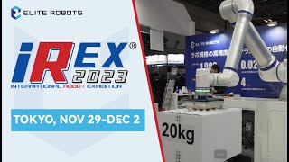 Elite Robots at IREX  International Robot Exhibition Japan [upl. by Ain]