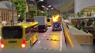 Faller Car System  Mobile Traffic Warning Trailer [upl. by Alika]