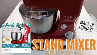 Unboxing Cheap Stand Mixer from Lazada  Chias Kitchen  3 [upl. by Aowda]