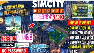 Simcity buildit Mod menu v 1515 update mod apk unlimited everything data cruppated fix tutorial [upl. by Kensell]