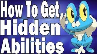 How to get Hidden Abilities in Pokemon X and Y [upl. by Sturges]