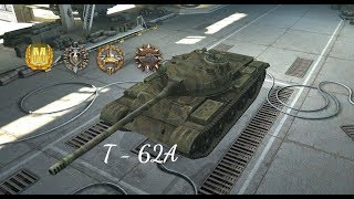 WoT Blitz T62A  4555DMG masterywinter malinovka [upl. by Nlyak779]