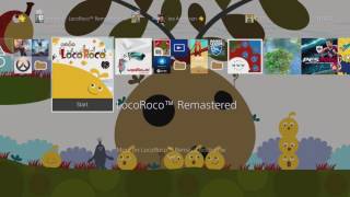 LocoRoco Remastered Dynamic Theme  Quick Look [upl. by Ahsiekar]