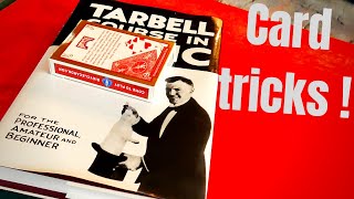 Card tricks from volume 1 Tarbell course magic [upl. by Annaor]