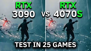 RTX 3090 vs RTX 4070 SUPER  Test In 25 Games at 1440p  2024 [upl. by Innor938]