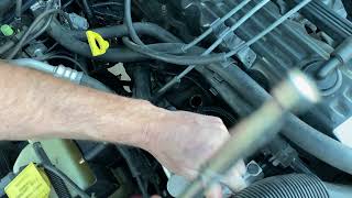 Jeep Cherokee XJ camshaft synchronizer replacement part 2 [upl. by Erving]