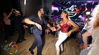 Terry SalsAlianza amp Bersy Cortez  Salsa social dancing  4th World Stars Salsa Festival [upl. by Dimphia]