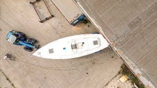 Our Boat Refit Moves Into The Hangar [upl. by Yelha]