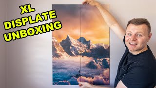 Displate XL Metal Poster Unboxing amp Review  Size and Quality Comparison [upl. by Trant]