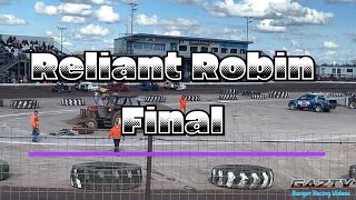 Reliant Robin Final 1424 Kings Lynn [upl. by Edualcnaej]