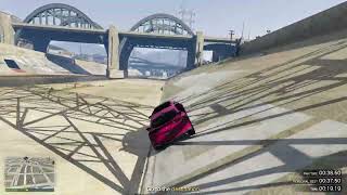 Storm Drain  GTAV Time Trial SUV [upl. by Aicirtal406]