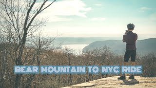 Bear Mountain Climb and back to NYC A Metric Century Ride [upl. by Attenyl11]