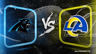 Panthers v Rams Madden 24 Red Jersey Panthers B N Disrespectful [upl. by Semadar53]