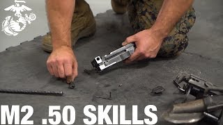 How to Assemble and Disassemble an M2 50 Cal Machine Gun  Marine Infantry Knowledge [upl. by Samuel782]