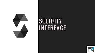 Solidity Tutorial What is an Interface in solidity [upl. by Tunk]