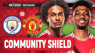 Man City 11 Man United 76 Pens LIVE STREAM WatchAlong  Community Shield Final [upl. by Retse314]