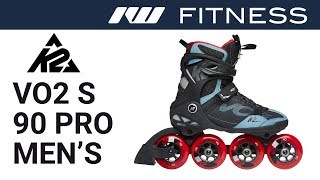 K2 VO2 S 90 Pro Skates for Men [upl. by Simmie531]