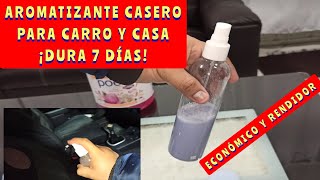 COMO HACER AROMATIZANTE CASERO PARA TU AUTO Y CASA [upl. by Griggs]