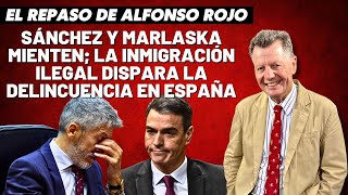 Alfonso Rojo “Sánchez y Marlaska mienten la inmigración ilegal dispara la delincuencia en España” [upl. by Him930]