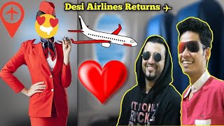 FUNNY DESI BUDGET ✈ AIRLINES RETURNS  COMEDY  The Baigan Vines [upl. by Annaeel]