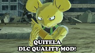 DLC QUALITY QUITELA GOD OF DESTRUCTION GAMEPLAY  Dragon Ball Xenoverse 2 Mods [upl. by Dnalhsa]