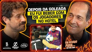 O QUE NINGUÉM SABE DO PÓS JOGO SANTOS E BARCELONA NO MUNDIAL  Cortes do Duda [upl. by Epillihp923]