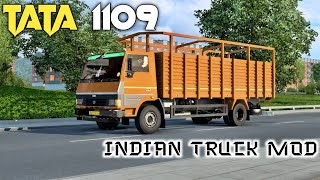 TATA 1109 Truck Mod For Euro Truck Simulator 2 Review  Link [upl. by Placia]