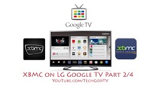 XBMC on LG Google TV Part 24  Install XBMC [upl. by Illa883]