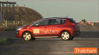 Thatcham  Peugeot 3008 ESC Test [upl. by Fugere273]