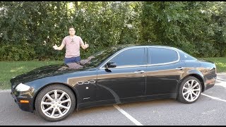 A Used Maserati Quattroporte is the Best Way to Look Rich for 20000 [upl. by Eseryt]