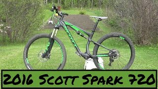 2016 Scott Spark 720 Review [upl. by Eamanna]