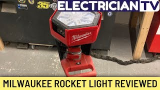 Milwaukee M18SAL0 18v LED Stand Light reviewed [upl. by Odragde]