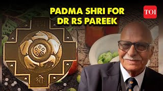 Padma Shri 2024  Homeopathys Greatest Honor Dr RS Pareek Receives Padma Shri Award [upl. by Gilles998]