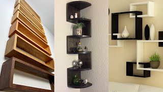 diy wall mounted shelves  floating shelves design  wall shelves installation  shelves  ikea [upl. by Willy]