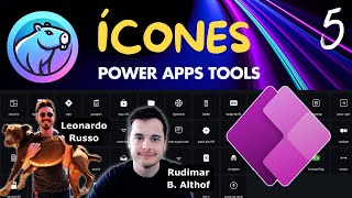 Como Utilizar Mais de 2000 Ícones do Bootstrap no Power Apps  Power Apps Tools [upl. by Sirahs]