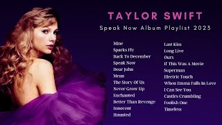 Taylor Swift Speak Now Album Playlist 2024 [upl. by Tnarud]