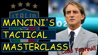 Roberto Mancinis tactics Italy EURO 2020 [upl. by Nileuqay666]