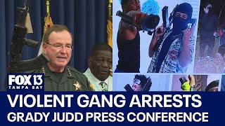 Grady Judd agency nabs 144 gang members seizes 144 weapons in violent gang investigation [upl. by Searcy830]