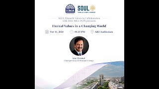 IIMA MBAPGPX amp SOUL Pinnacle Voices Present A Session with Ajay Piramal Chairperson Piramal Group [upl. by Anastos]