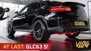 MrAMG gets a GLC63S Coupé And it’s Loud  BTS VLOG [upl. by Eetnwahs]