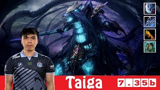 DOTA 2 Taiga the ABADDON OFFLANE 735b [upl. by Anelleh]