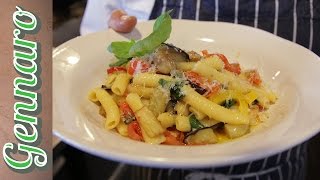 Pepper amp Eggplant Pasta Recipe [upl. by Wershba]